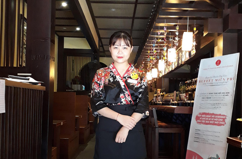 CÔNG TY TNHH GIA NHẬT LINH SUSHIBAR TUYỂN DỤNG NHÂN VIÊN PHỤC VỤ