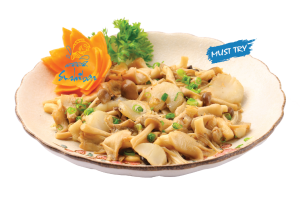 Sò Điệp Xào Nấm 