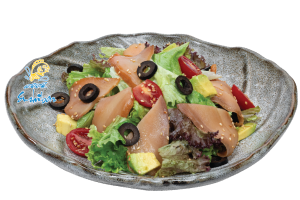 Salad Cá Hồi Xông Khói