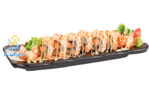 Cơm Cuộn Cá Hồi Chiên Xù