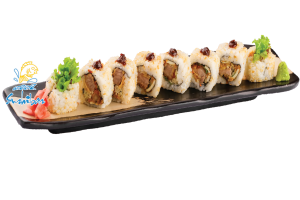 Cơm Cuộn Thịt Heo Chiên & Phô Mai