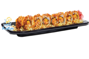 Cơm Cuộn Ruốc Cá Hồi & Trứng Chiên Ngọt