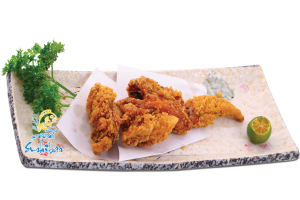 Cánh Gà Sốt Gừng Chiên Giòn