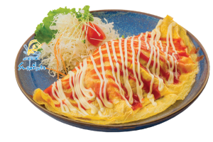   Cuộn Cơm Rang Thịt GàTrứng